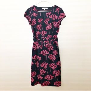 Boden Floral Cotton Blend Pencil Dress Sz 4